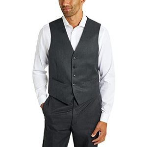 Van Heusen Mannen Regular Fit Suit scheidt zakelijk vest, Medium Grijs, XXL