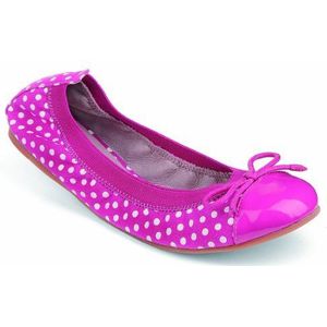 Buffalo London 210-2203 1287 dames ballerina's, roze fuxia128, 36 EU