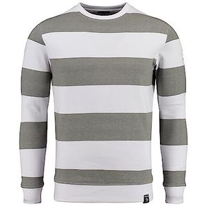 KEY LARGO Penalty Round Sweatshirt voor heren, Zilver (1107), M