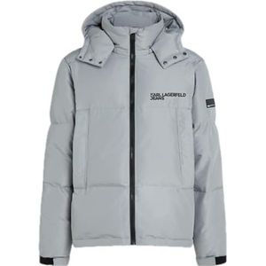 Karl Lagerfeld - Puffer - Grijs - Regular Fit - Heren Winterjas