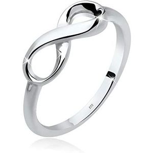 Elli Ring Dames Oneindigheid in 925 Sterling Zilver