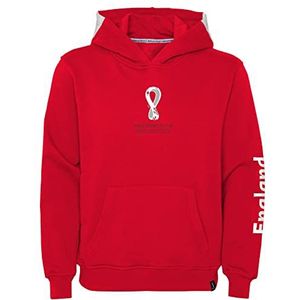 FIFA Meisjes Official World Cup 2022 hoodie, Girls, Engeland, Team Colours, Age 13-15 capuchontrui, rood, extra large, 12-13