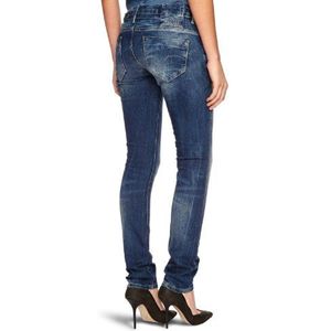 G-STAR RAW 5622 Mid Waist Skinny Jeans Dames - zwart - W23/L34