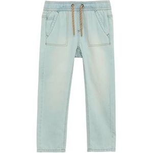 s.Oliver Jogg-Jeans Pelle/Regular Fit/Mid Rise/Straight Leg/Used Effect, blauw, 134