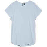 Vero Moda Vmbella Ss Top WVN Ga Noos, Cashmere Blue, M