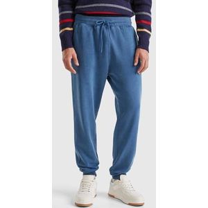 United Colors of Benetton Herenbroeken, Blauw, XL