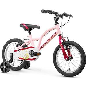 Anakon Hawk Kinderfiets, meisjes, roze, 3-5 jaar