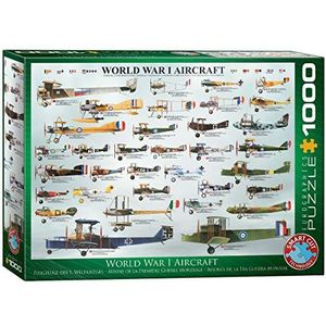 Eerste Wereldoorlog Vliegtuigen 1000-delige puzzel