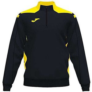 Joma Heren 101952.109.5XS sweatshirt, zwart geel, normale maat, zwart geel