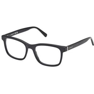 GANT Unisex GA50005 Prescription Eyewear Frames, mat zwart, 51, mat zwart, 51