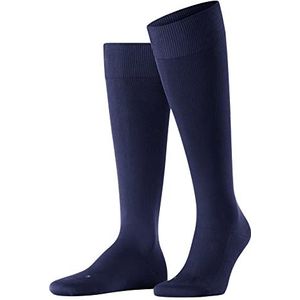 FALKE Heren Kniekousen Energizing Cotton M KH Katoen Met compressie 1 Paar, Blauw (Deep Blue 6418), 43-44