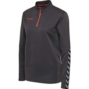 hummel Hmlauthentic Half Zip Sweatshirt voor dames, multisport