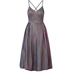ApartFashion Jurk voor dames, violet-goud, 40