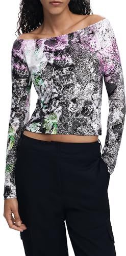 T-shirt - Langarmshirt - Slim Fit - Ontworpen door Christian Lacroix