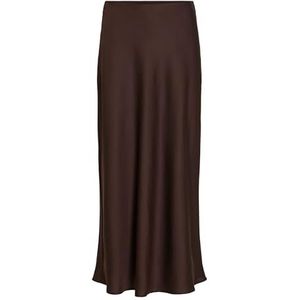 Vila - Veelzijdige HW Lange Rok - Coffee Bean - Kokerrok