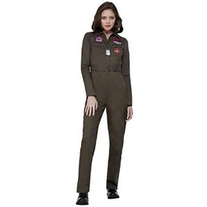 Top Gun Ladies Costume, Khaki (L)