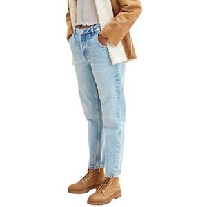TOM TAILOR Denim Dames Mom Fit Jeans 1035809, 10152 - Mid Stone Bright Blue Denim, 30