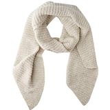 PIECES Lange sjaal met structuur voor dames, Noos Bc Sjaal, witte pet, grijs, one size
