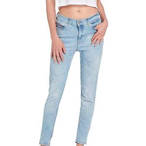Tommy Jeans Dames Mid Rise Skinny Nora Hwlt Straight Jeans, Blauw (Hawaii Lt Blue Str 911), 31W / 30L