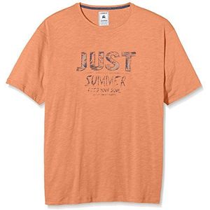 LERROS Heren maat T-shirt, Oranje (Tropical Orange 922), 3XL