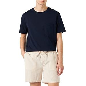 JACK & JONES Heren Jpstjeff Jjbreeze linnen shorts DEK chinoshorts, maanbeam, XL