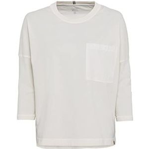 Camel Active Womenswear Dames 309688/1T33 T-shirt, wit, L, wit, L