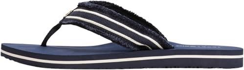 Tommy Hilfiger - Webbing Beach Slippers - Blauw - 100% Gerecycled Polyester