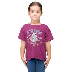 Les Schtroumpfs T-shirt voor meisjes, Fuchsia, 10 Jaar
