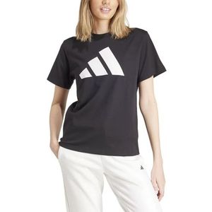 adidas Dames PWR 3 GRAPHIC TEE, black, XS