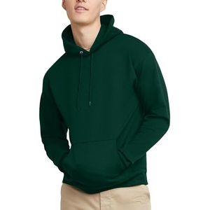 Hanes Heren EcoSmart Hoodie, Midweight Fleece, Pullover Hooded Sweatshirt, Diep Woud, 3XL