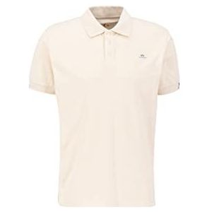 Alpha Industries X-Fit Poloshirt voor Heren Jet Stream White