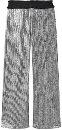 Name It Broek - NkfReneing - Silver - Name It - 11 jaar (146) - Broeken - Katoen