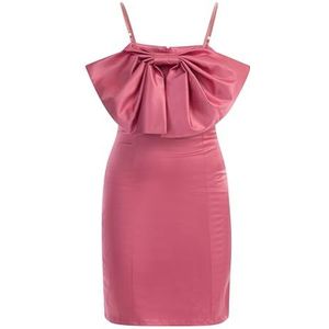 nelice Dames Slipdress Mini Dress, roze, XS