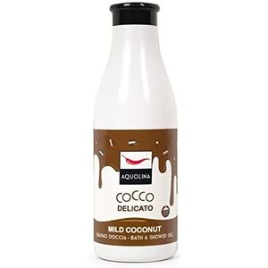 Aquolina Douchegel delicate kokosnoot. Romige, lichtgewicht schuimbad dat snel wordt opgenomen - 500 ml