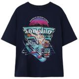 Name It - T-shirt - Kind - Losse Pasvorm - Ronde Hals - Korte Mouwen