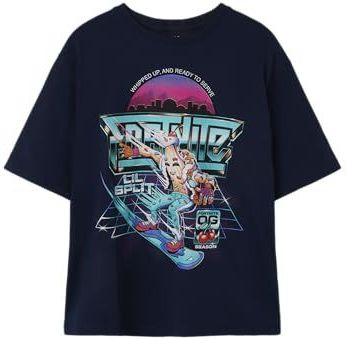 Name It - T-shirt - Kind - Losse Pasvorm - Ronde Hals - Korte Mouwen