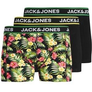 Jack & Jones Pink Flowers Trunk Boxershorts Heren (3-pack)