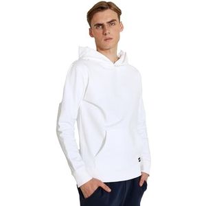 Carlheim Men's Hoodie Universal Noel Comfort, White, Small