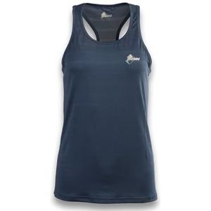 ANDE Omio Tanktop voor dames, ademend, voor trekking en outdoor, Blauw, M
