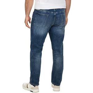 s.Oliver Big Size Heren Jeans Broek, Casby Relaxed Fit Blue 40, blauw, 40