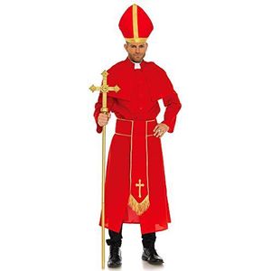 Leg Avenue Cardinal Kostüm, rot, Größe: X-Large (EUR 42)