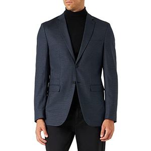 SELECTED HOMME BLACK Men's SLHSLIM-TIMELOGAN Blue STRUC BLZ B NOOS Sakko, Sky Captain/Detail:Structure, 52