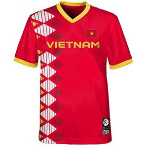 FIFA Unisex Official 2023 Women's Football World Cup Kids Team Shirt, Vietnam T-shirt (1 stuk)