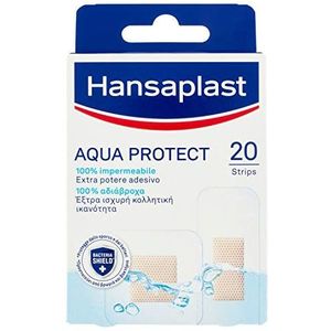 Hansaplast Aqua-Protect-pleisters, waterbestendig, 2 verschillende maten