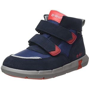 Kickers Junibo Sneakers voor jongens, marineblauw., 31 EU
