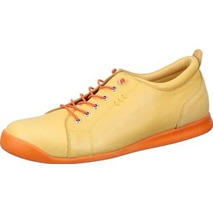 Manitu Dames 840132-06 slipper, 38 EU, geel, 38 EU