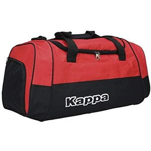 Kappa Brenno Unisex Adult Sports Bag, Red/Black, FR: S (Manufacturer's Size: S)