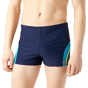 Haute Pression Badmode voor heren, Marine/Vert/Bleu, 7 NL