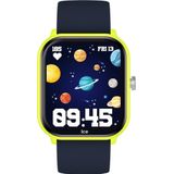 Ice-Watch - ICE smart junior 2.0 Yellow - Geel verbonden horloge voor kinderen met blauwe siliconen band - 022791 (1,75 pouces)