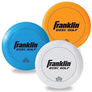 Franklin Sport Pro Disc Golf Discs Set - Disc Golf Equipment Starter Kit- Driver, Mid-Range, Putter Discs Inbegrepen - Volledige Frolf Disc Set - Professionele Set